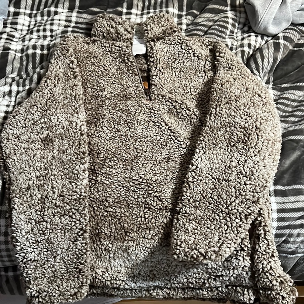 Fluffy jacket